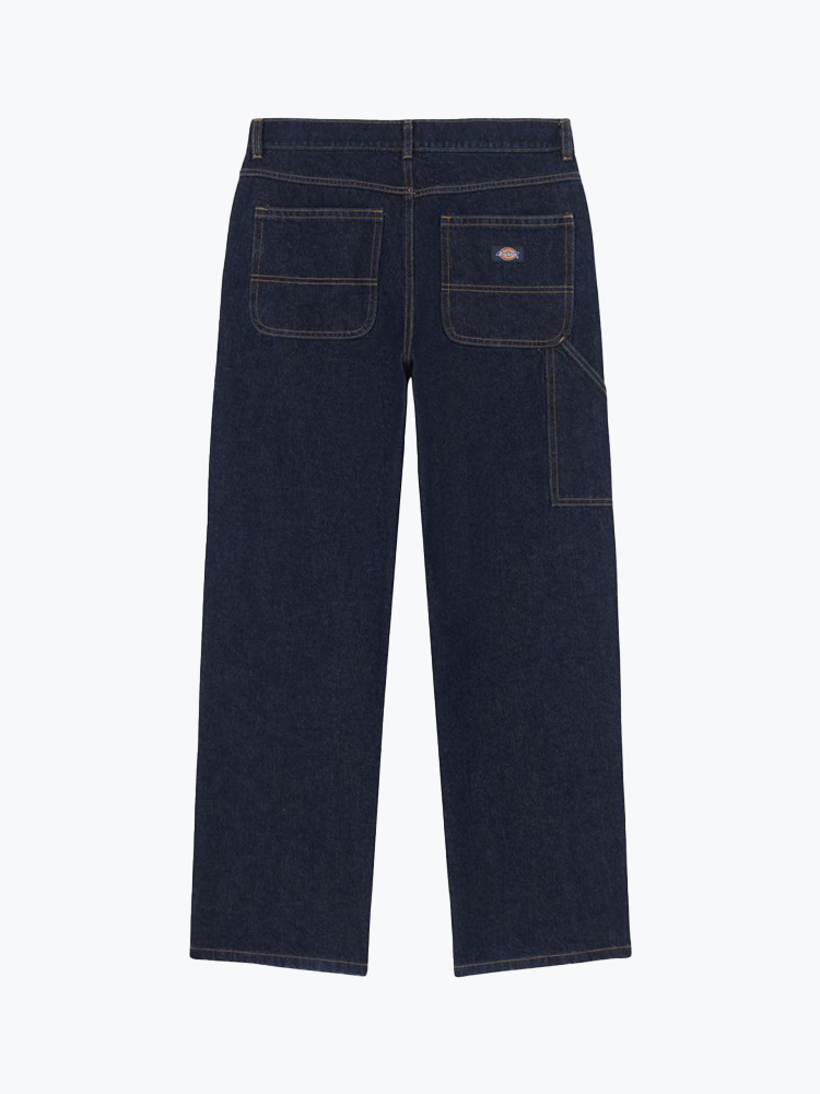 Dickies – Dickies - Herndon Denim W  Rinsed - Jeans - Dames – Blauw – Jeans