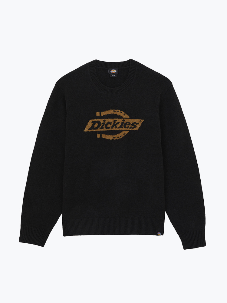 Dickies – Dickies - Ruston Sweater  Black - Truien - Heren – Zwart – Truien