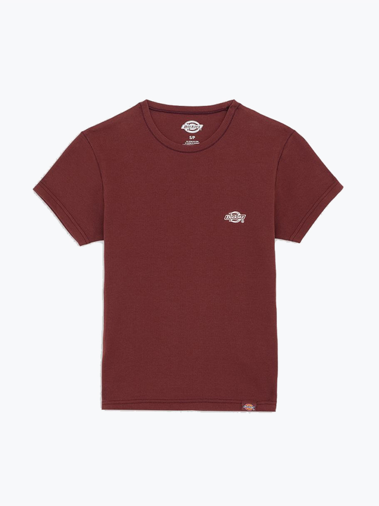 Dickies – Dickies - Gladeville Tee Ss W Andorra - T-Shirts - Dames – Groen – T-Shirts