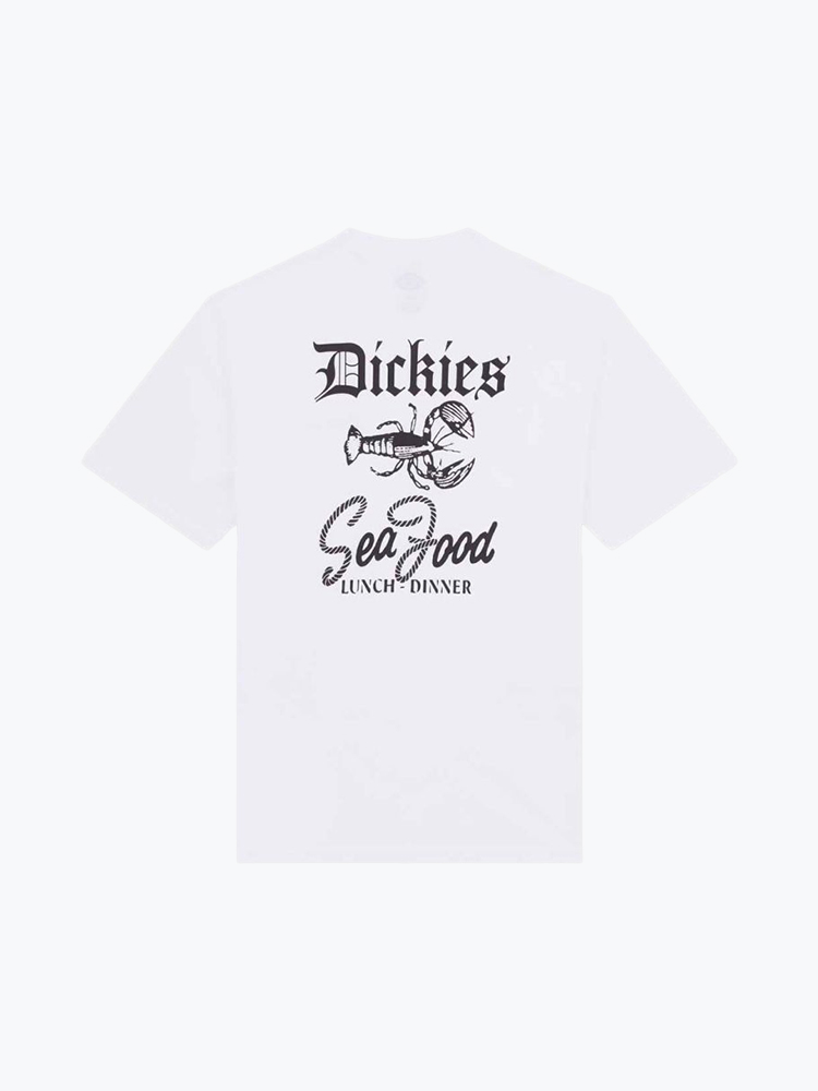 Dickies – Dickies - Dickies Diner Tee Ss White - T-Shirts - Heren – Wit – T-Shirts