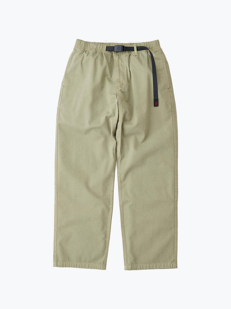 Gramicci – Gramicci - Gramicci Pant Straight Fit Cactus Pigment - Broeken - Heren – Groen – Broeken