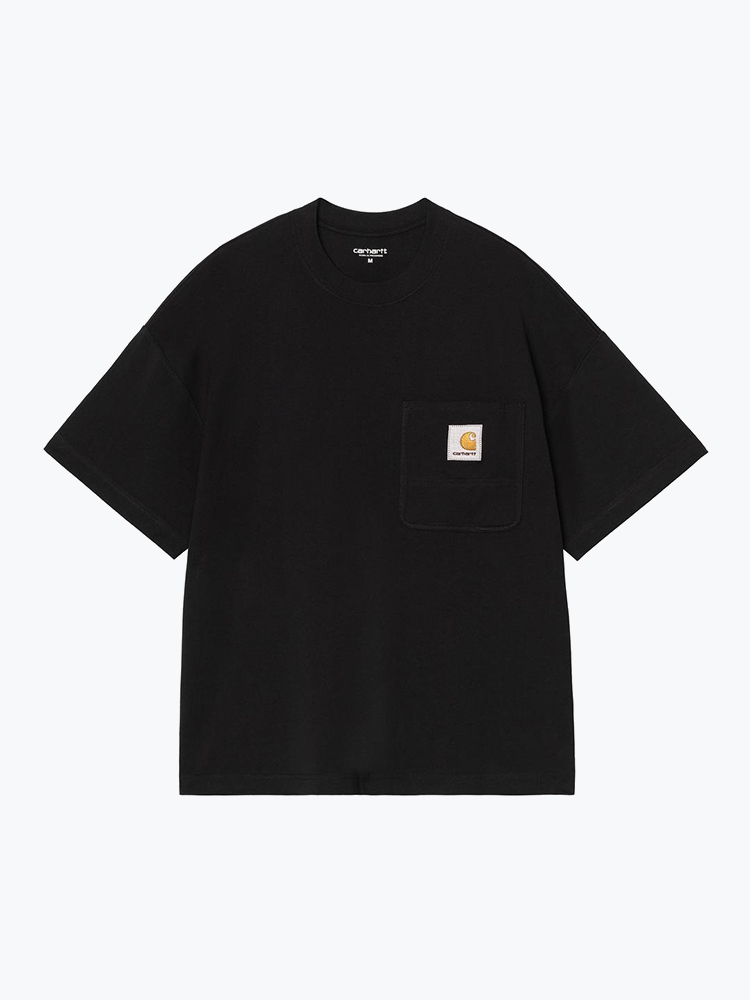 Carhartt WIP – Carhartt WIP - S/S Work Pocket T-Shirt Zwart - T-Shirts - Heren – Zwart – T-Shirts