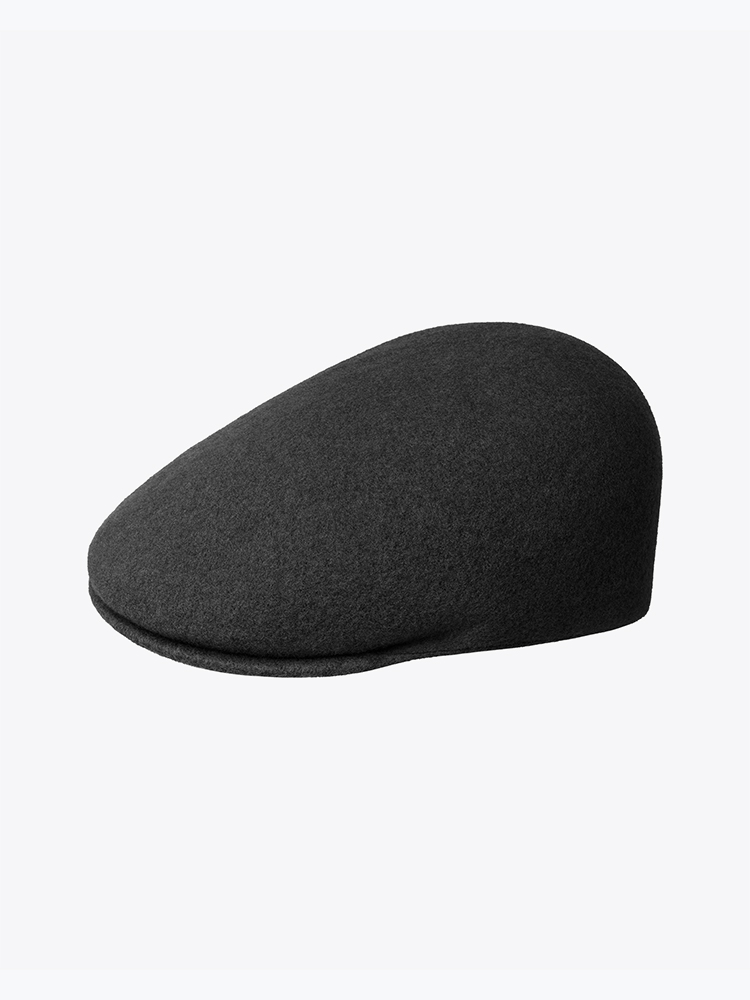 Kangol – Kangol - Seamless Wool 507 Black - Accessoires - Unisex – Zwart – Accessoires