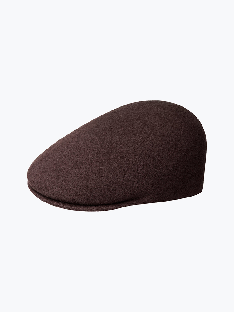 Kangol – Kangol - Seamless Wool 507 Espresso - Accessoires - Unisex – Bruin – Accessoires