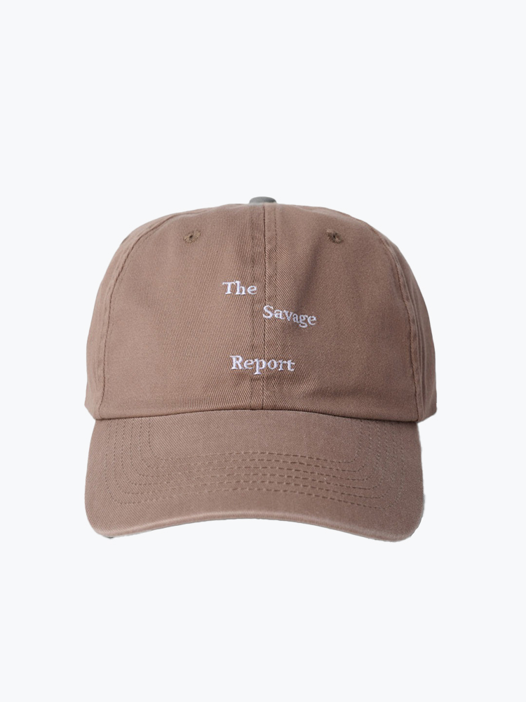 The Savage Report – The Savage Report - Tsr Wave Logo Cap Light Brown - Petten - Heren – Bruin – Petten