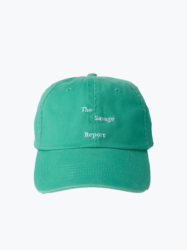 The Savage Report – The Savage Report - Tsr Wave Logo Cap Light Green - Petten - Heren – Groen – Petten