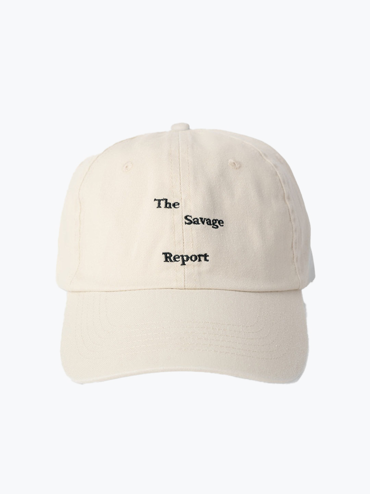The Savage Report – The Savage Report - Tsr Wave Logo Cap Beige - Petten - Heren – Beige – Petten