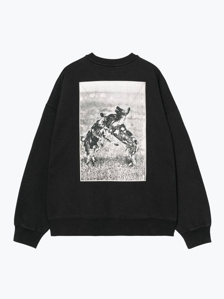 Carhartt WIP – Carhartt WIP - No Play Sweat Zwart - Truien - Heren – Zwart – Truien
