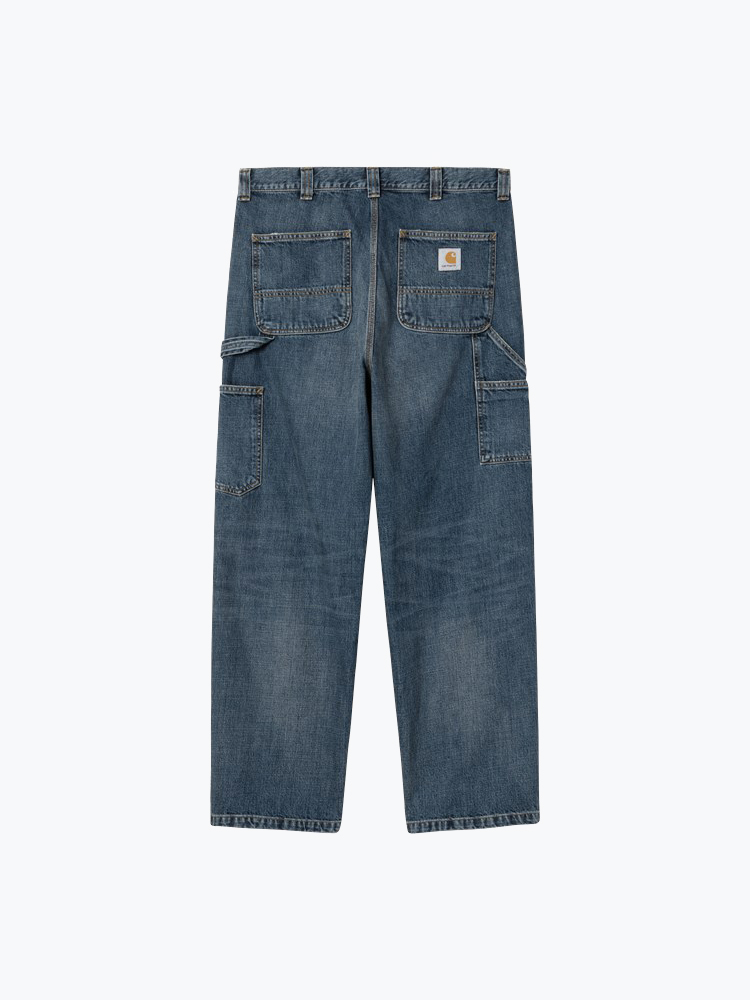 Carhartt WIP – Carhartt WIP - OG Double Knee Pant Blauw - Jeans - Heren – Blauw – Jeans