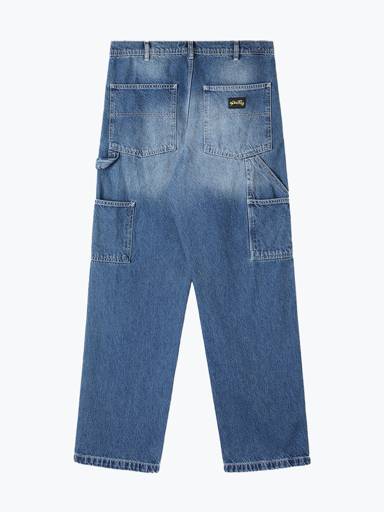 Stan Ray – Stan Ray - Og Painter Pant 70S Stone Denim - Broeken - Heren – Blauw – Broeken