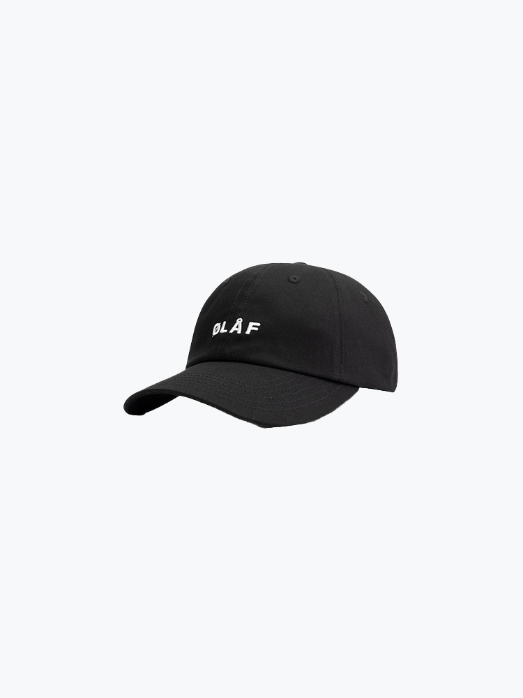 OLAF – Olaf - Block Cap Black - Petten - Heren – Zwart – Petten
