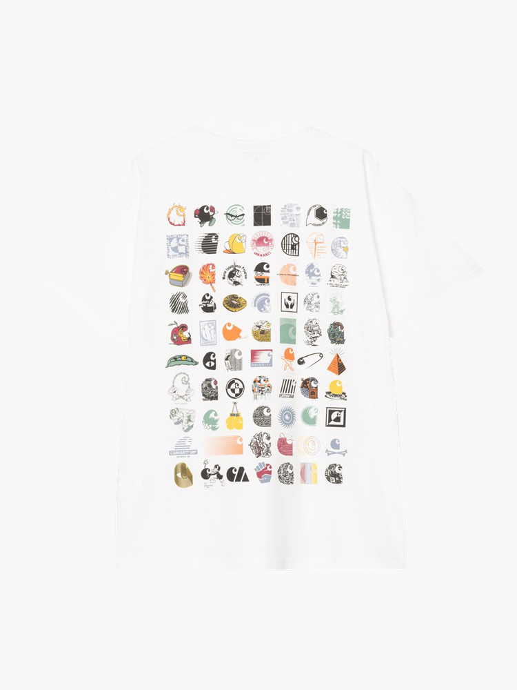 Carhartt WIP – Carhartt WIP - S/S C Logo Archive T-Shirt Wit - T-Shirts - Heren – Wit – T-Shirts