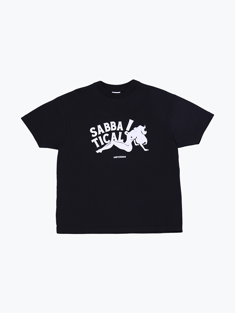 Sabbatical – Sabbatical - Bing T-Shirt  Black   - T-Shirts - Heren – Zwart – T-Shirts