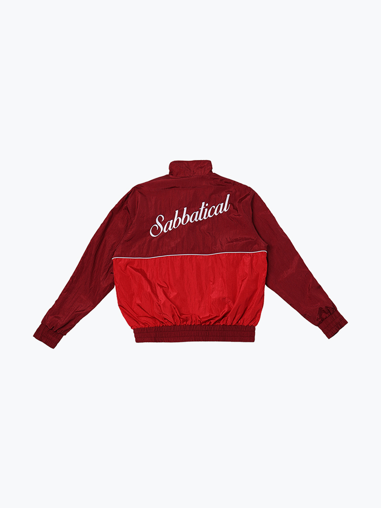 Sabbatical – Sabbatical - Christopher Track Jacket  Cabernet  - Jassen - Heren – Rood – Jassen