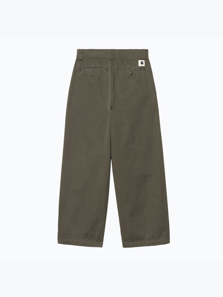 Carhartt WIP – Carhartt WIP - W' Novi Pant Groen - Broeken - Dames – Groen – Broeken