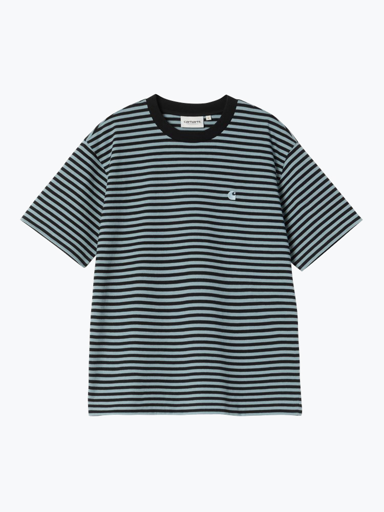 Carhartt WIP – Carhartt WIP - W' S/S Verner T-Shirt Zwart - T-Shirts - Dames – Zwart – T-Shirts