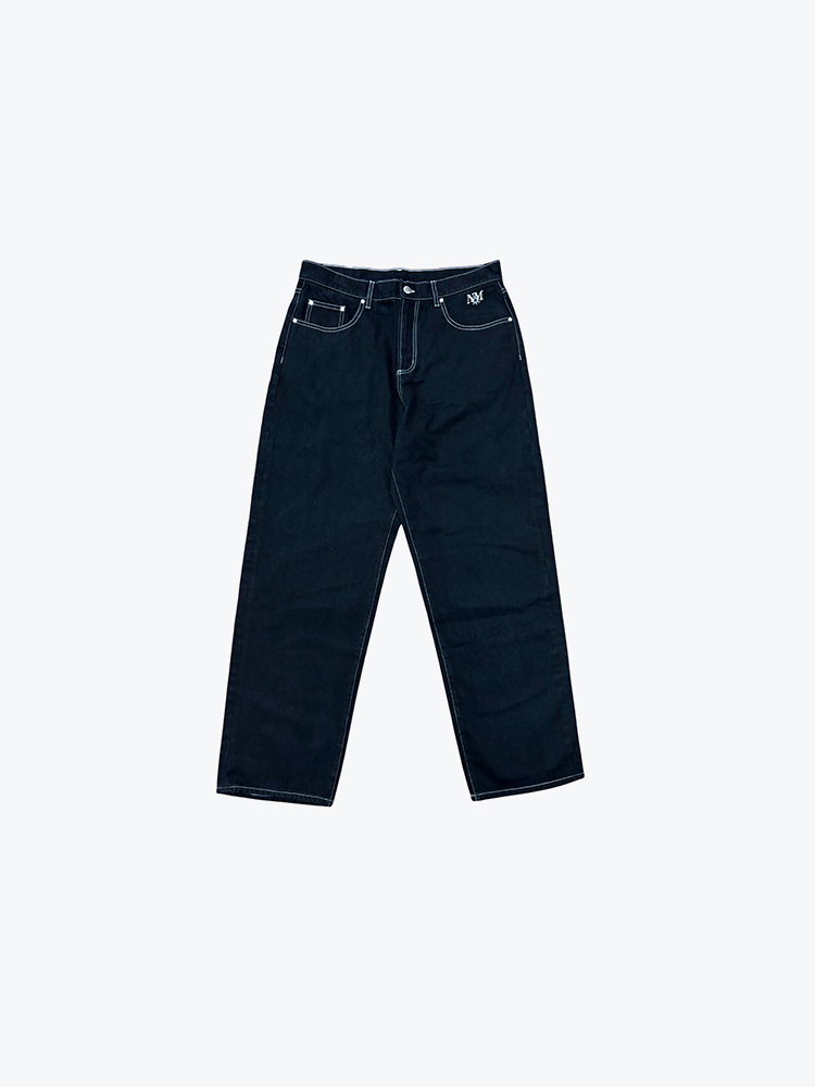 Nowadays Magazine – Nowadays Magazine - Nowadays Mag Jeans Black - Broeken - Heren – Zwart – Broeken