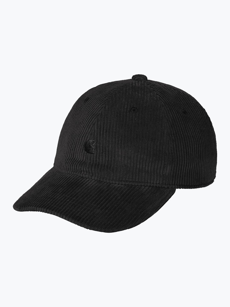 Carhartt WIP – Carhartt WIP - Harlem Cap Zwart - Accessoires > Petten - Unisex – Zwart – Petten