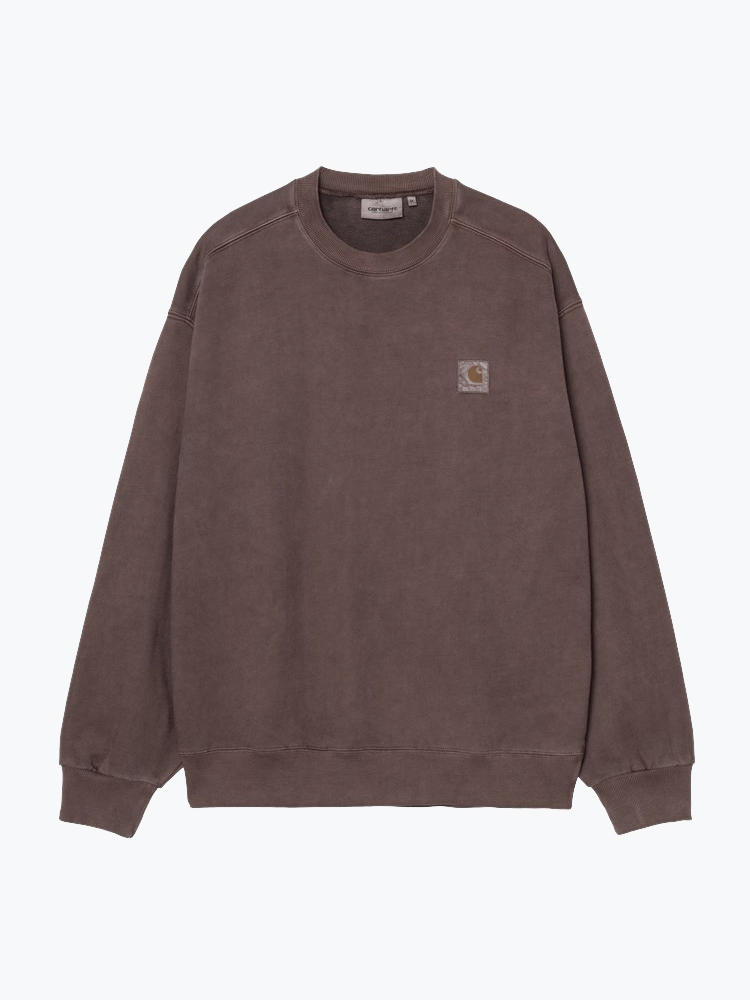 Carhartt WIP – Carhartt WIP - Vista Sweat Bruin - Truien - Heren – Bruin – Truien