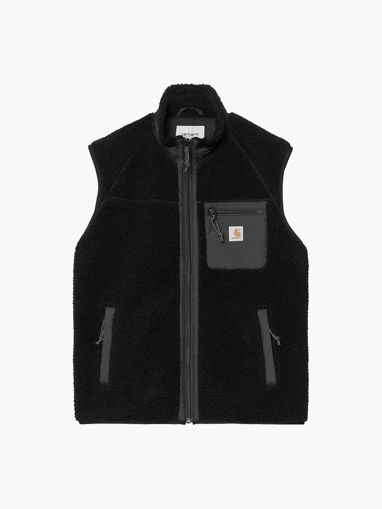 Carhartt WIP – Carhartt WIP - Prentis Vest Liner Zwart - Truien - Heren – Zwart – Truien