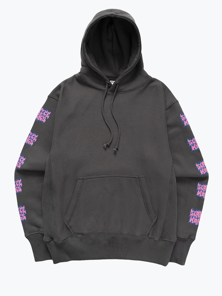 Service Works – Service Works - Thrash Hoodie Asphalt - Truien - Heren – Zwart – Truien