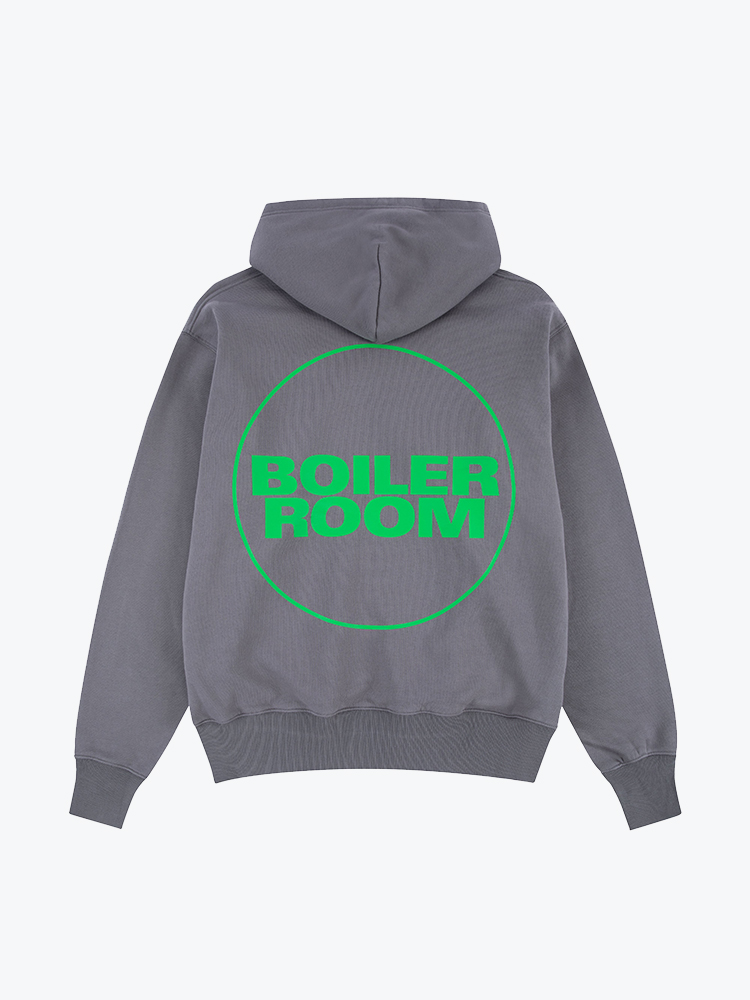 Boiler Room – Boiler Room - Core Hood Magnet - T-Shirts - Heren – Grijs – T-Shirts
