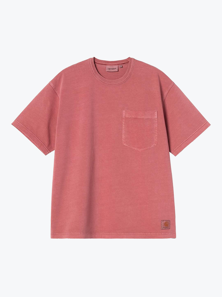 Carhartt WIP – Carhartt WIP - S/S Torion Pocket T-Shirt Marsala - T-Shirts - Heren – Rood – T-Shirts