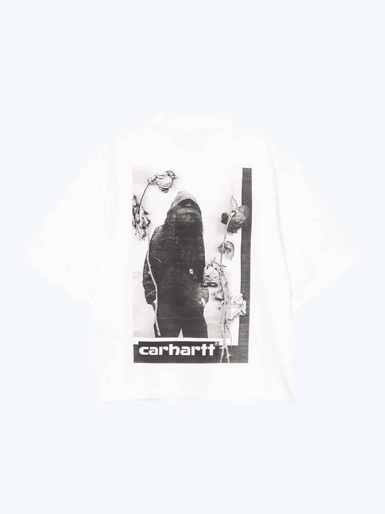 Carhartt WIP – Carhartt WIP - W' S/S Archive Script T-Shirt White - T-Shirts - Dames – Wit – T-Shirts