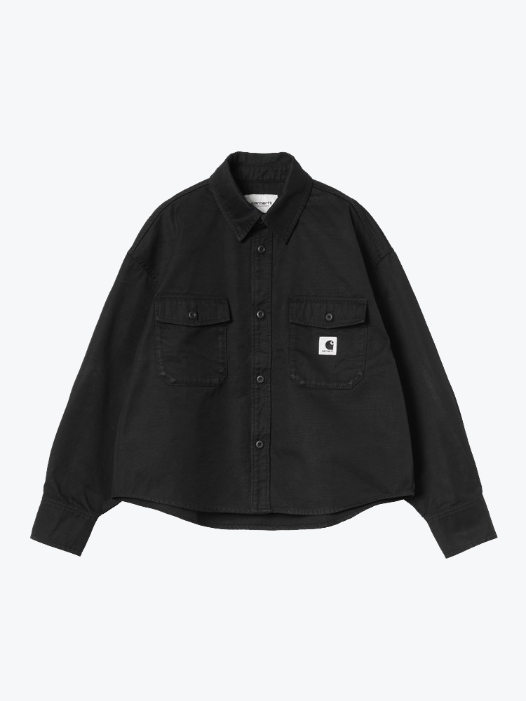 Carhartt WIP – Carhartt WIP - W' Kelly Shirt Jac Black - Vesten - Dames – Zwart – Vesten