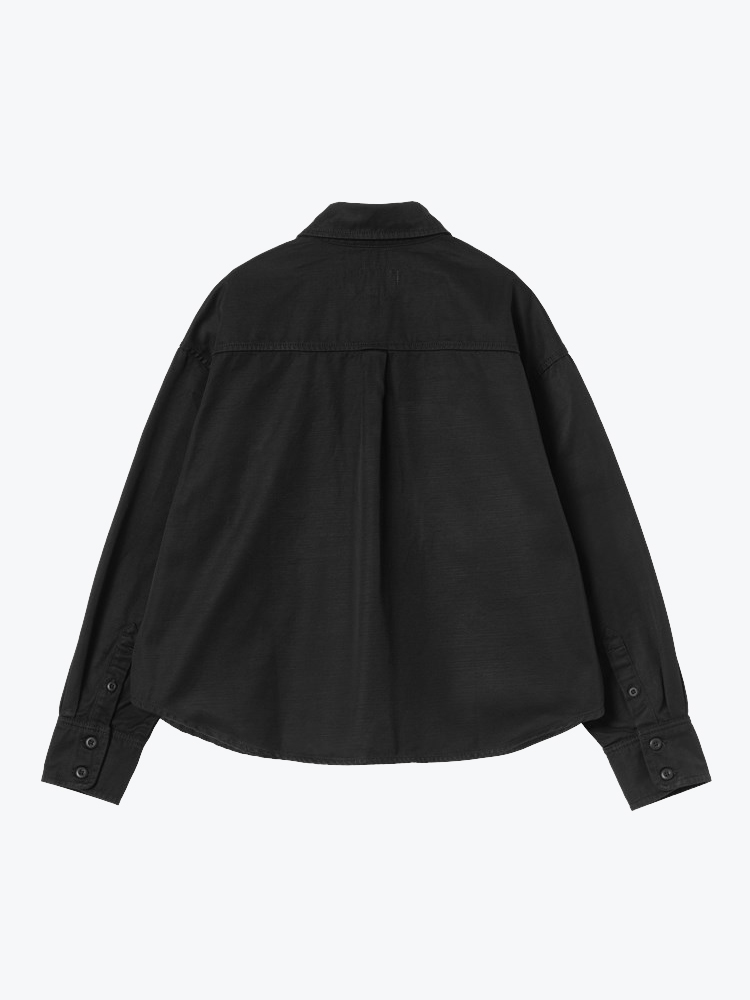 Carhartt WIP – Carhartt WIP - W' Kelly Shirt Jac Black - Vesten - Dames – Zwart – Vesten