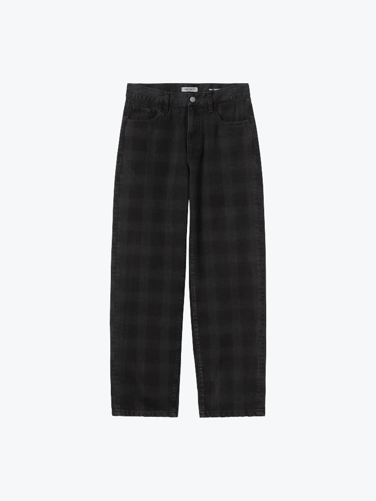 Carhartt WIP – Carhartt WIP - W' Everson Pant Everson Print, Black - Broeken - Dames – Multi – Broeken