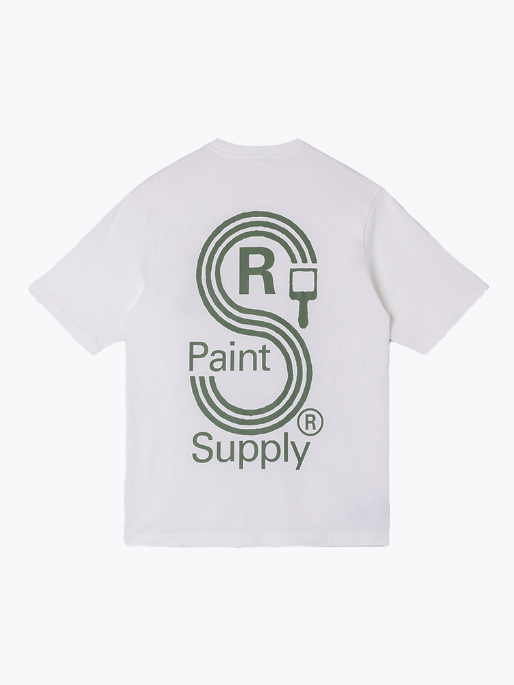 Stan Ray – Stan Ray - S Supply Tee White - T-Shirts - Heren – Wit – T-Shirts
