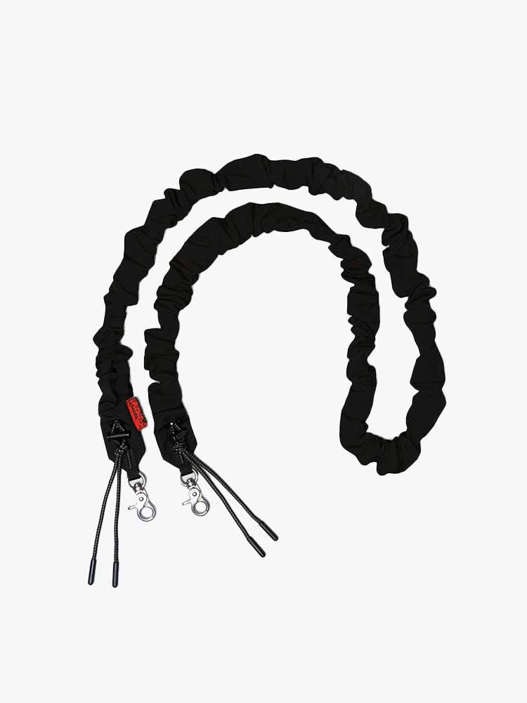 Topologie – Topologie - Bungee Strap Black Tech sateen Black - Goodies - Unisex – Zwart – Goodies