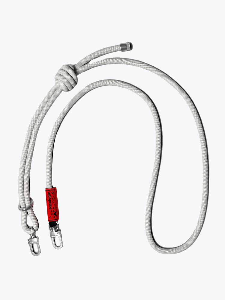 Topologie – Topologie - 8.0mm Rope Strap Flash White Flash White - Goodies - Unisex – Wit – Goodies