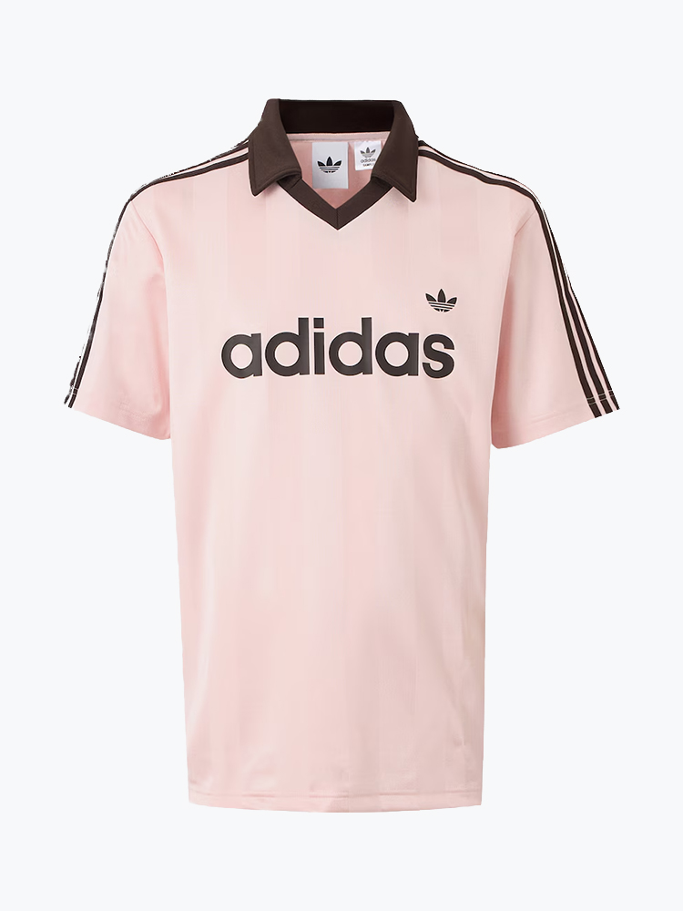 Adidas Adidas - Jsy Sanpin Pink - T-Shirts - Heren Roze T-Shirts