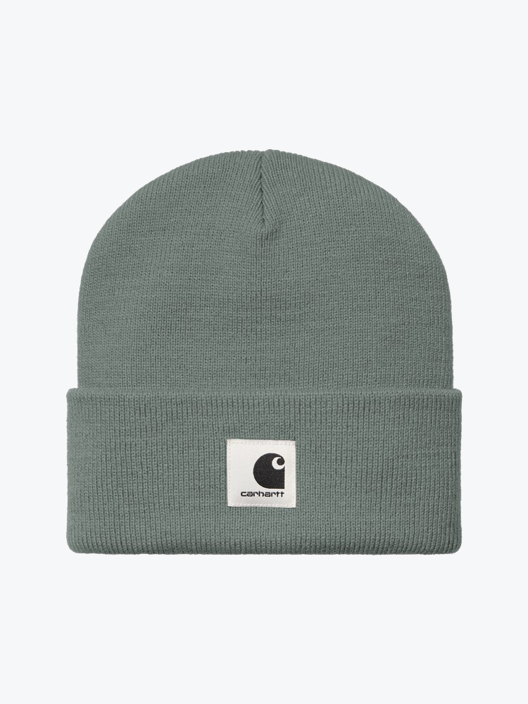 Carhartt WIP – Carhartt WIP - W' Ashley Beanie Velvet Green - Mutsen - Unisex – Groen – Mutsen