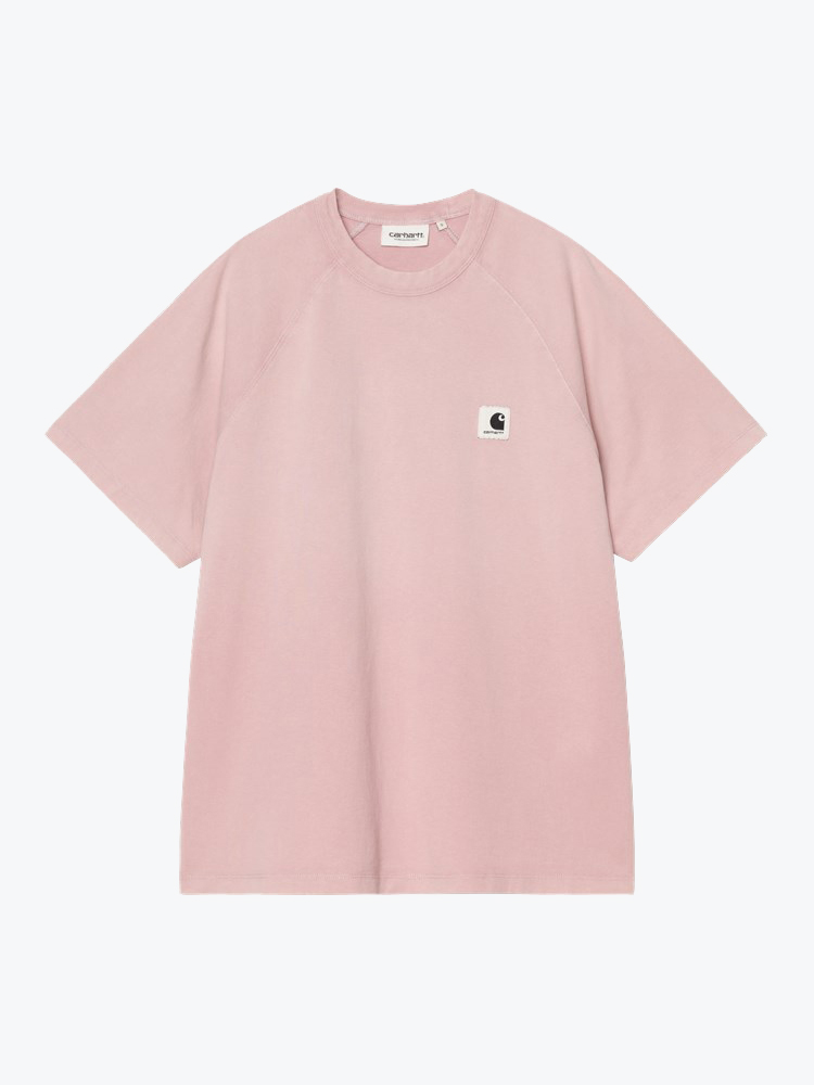 Carhartt WIP – Carhartt WIP - W' S/S Hudson T-Shirt Daphne - T-Shirts - Dames – Blauw – T-shirts