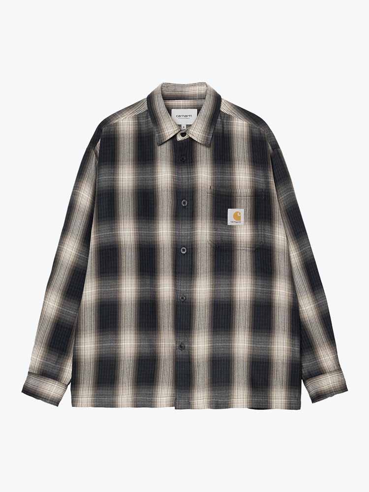 Carhartt WIP – Carhartt WIP - L/S Harlin Shirt Harlin Check, Jupiter - Overhemden - Heren – Multi – Overhemden