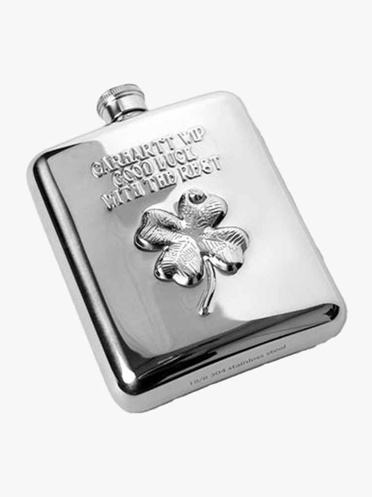 Carhartt WIP – Carhartt WIP - Clover Flask Silver - Goodies - Unisex – Grijs – Goodies