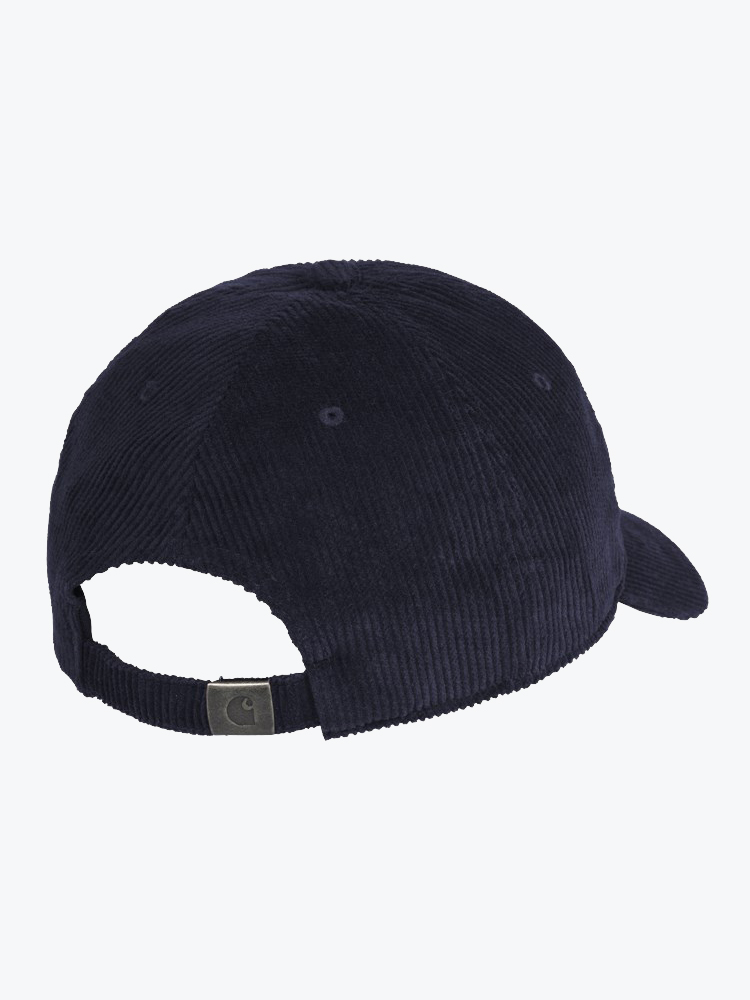 Carhartt WIP – Carhartt WIP - Harlem Cap Black / White - Petten - Unisex – Zwart – Petten