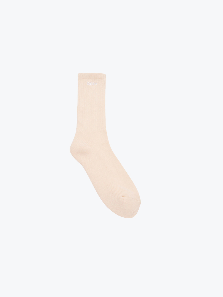 Obey – Obey - Obey Bold Socks Unbleached - Sokken - Unisex – Natural – Sokken