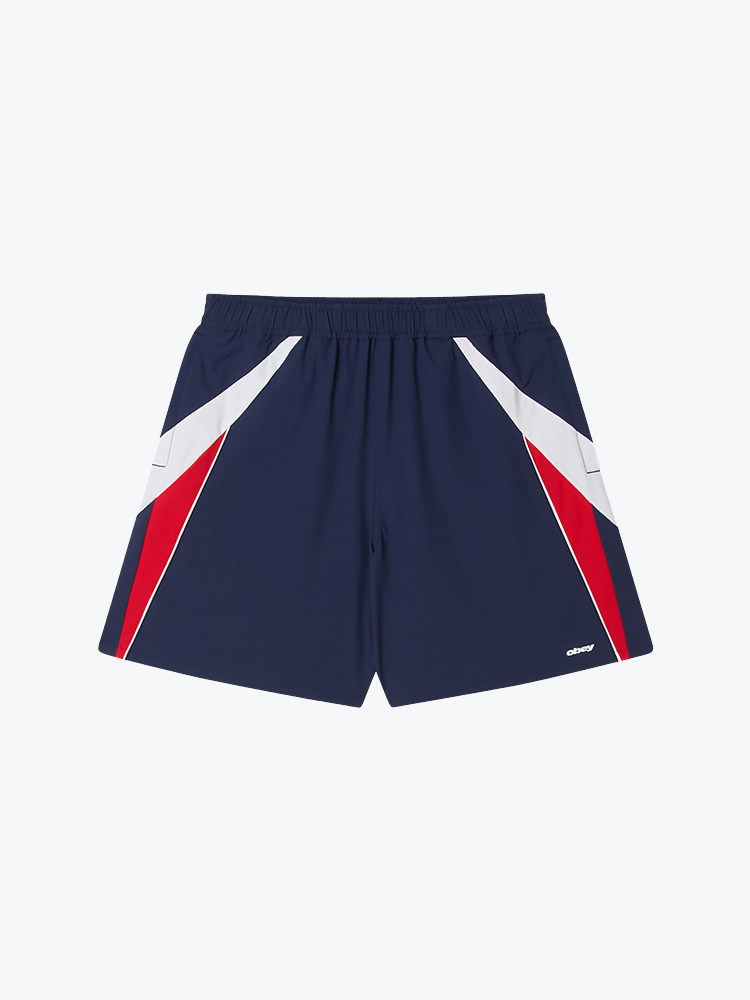 Obey Obey - Onset Short Navy Multi - Shorts - Heren Blauw Shorts