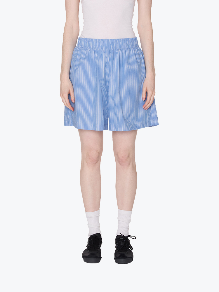 Obey Obey - Leisure Stripe Short Blue Multi - Shorts - Dames Blauw Shorts