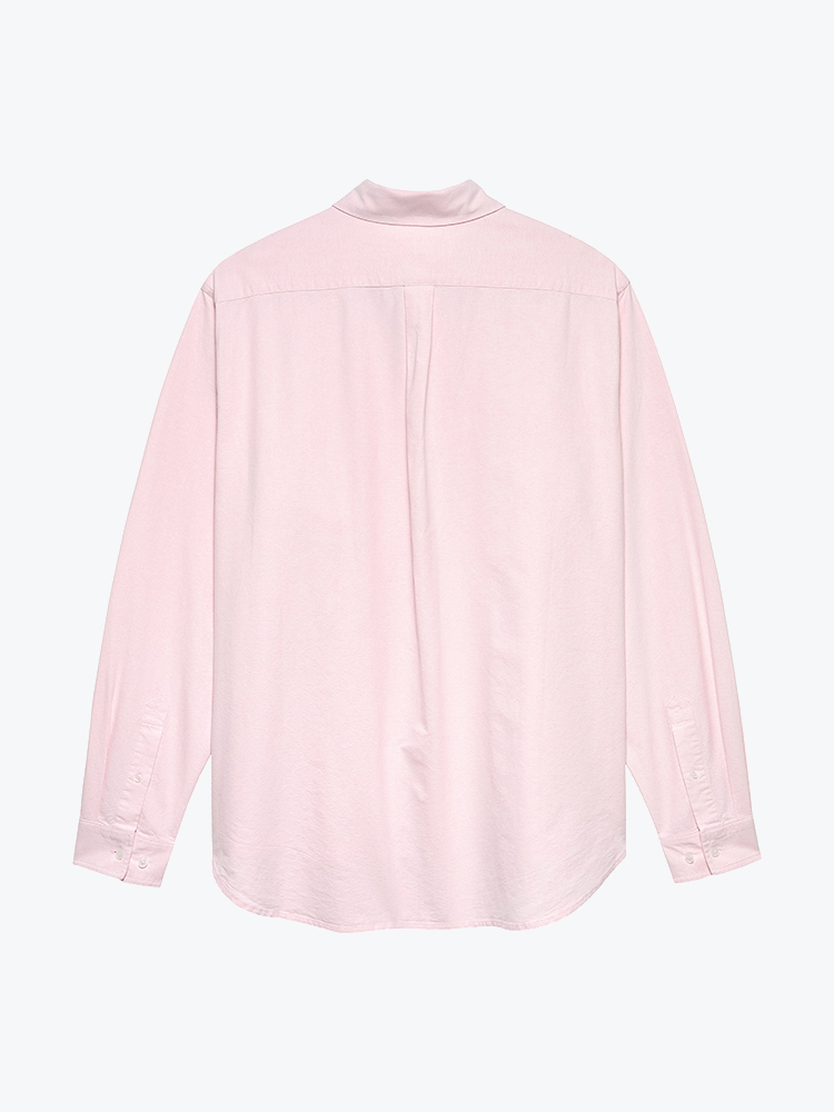 New Amsterdam Surf Association – New Amsterdam Surf Association - Beach Shirt Oxford Pink Pink - Overhemden - Heren – Roze – Overhemden