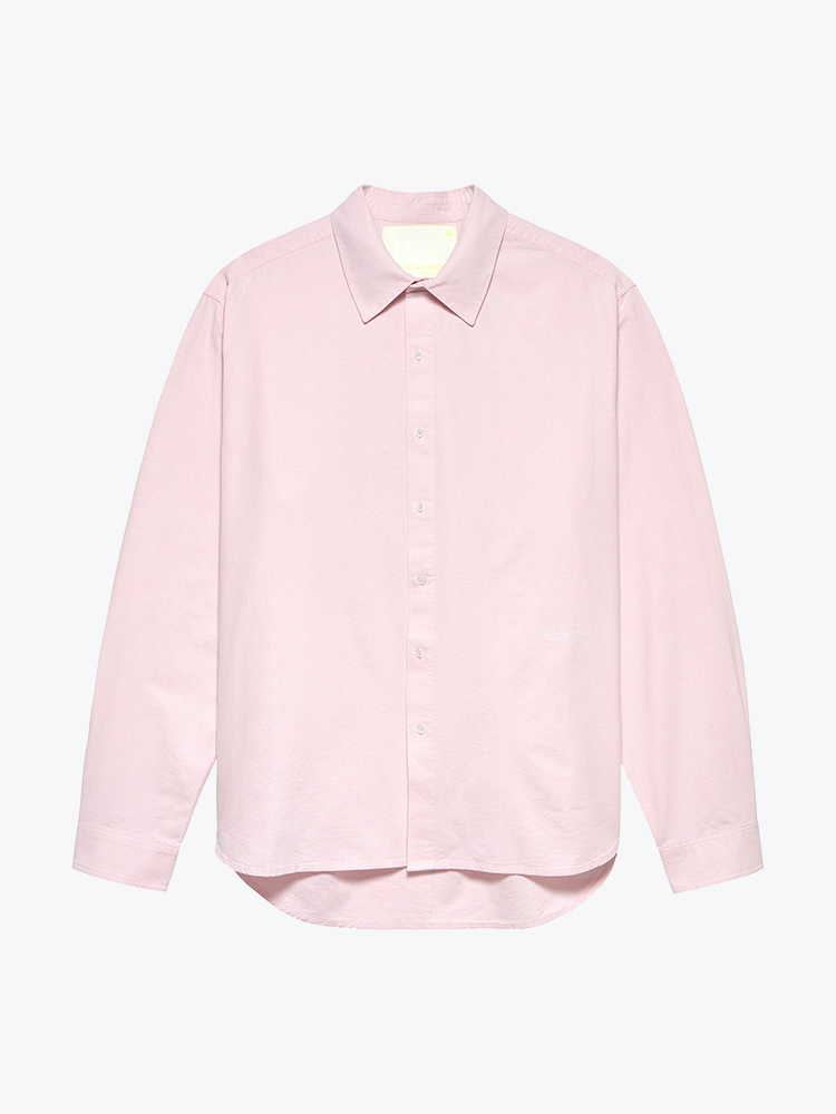 New Amsterdam Surf Association – New Amsterdam Surf Association - Beach Shirt Oxford Pink Pink - Overhemden - Heren – Roze – Overhemden