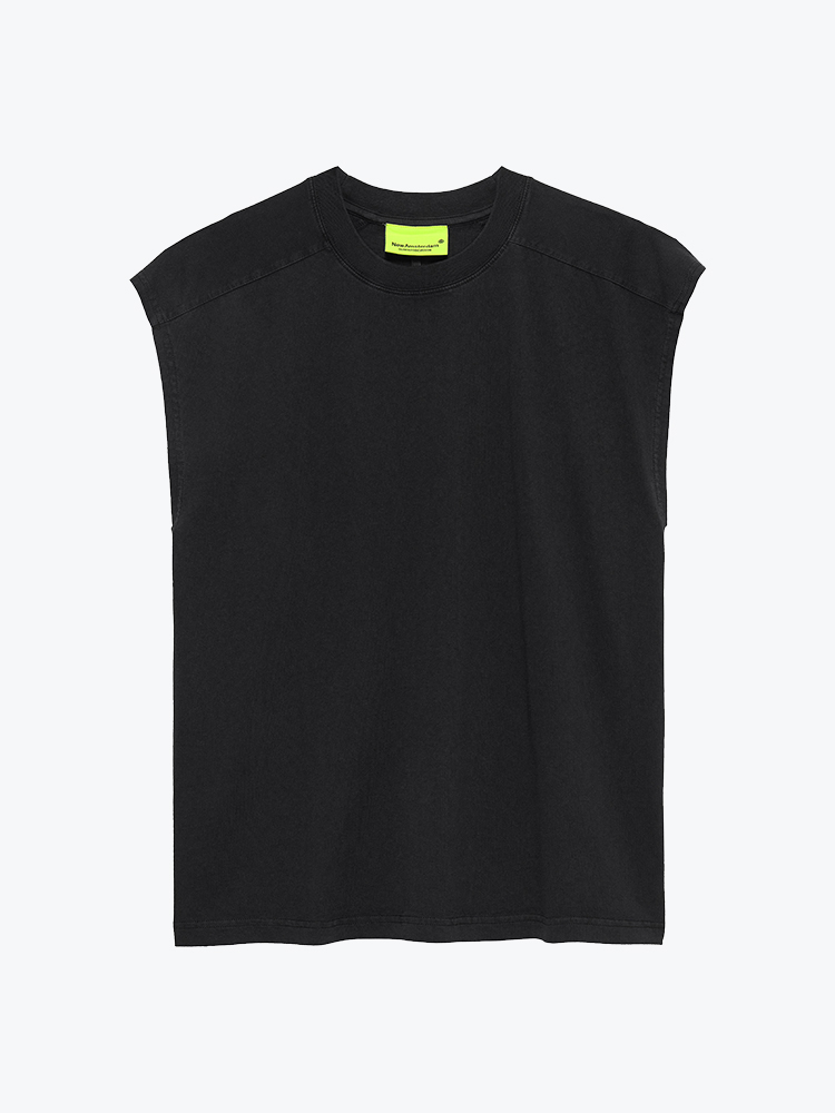 New Amsterdam Surf Association – New Amsterdam Surf Association - Name Tee Sleeveless Black Black - T-Shirts - Heren – Zwart – T-Shirts