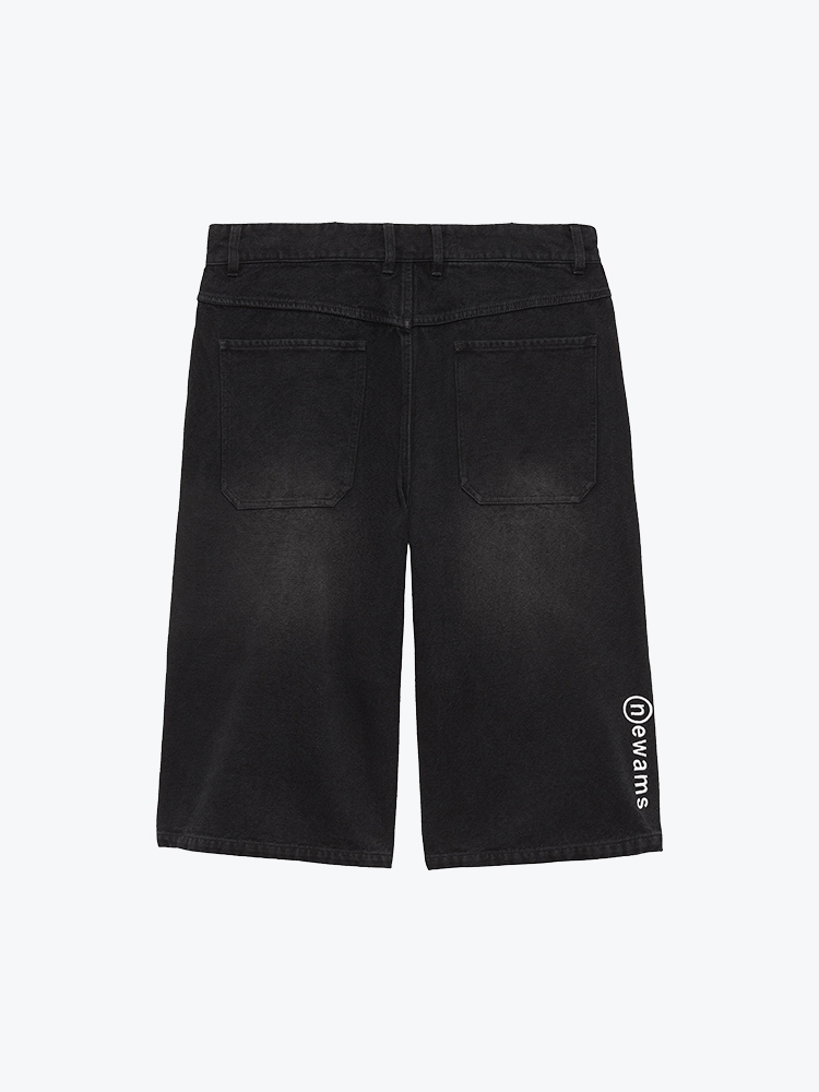 New Amsterdam Surf Association – New Amsterdam Surf Association - Worker Shorts Black Black - Shorts - Heren – Zwart – Shorts