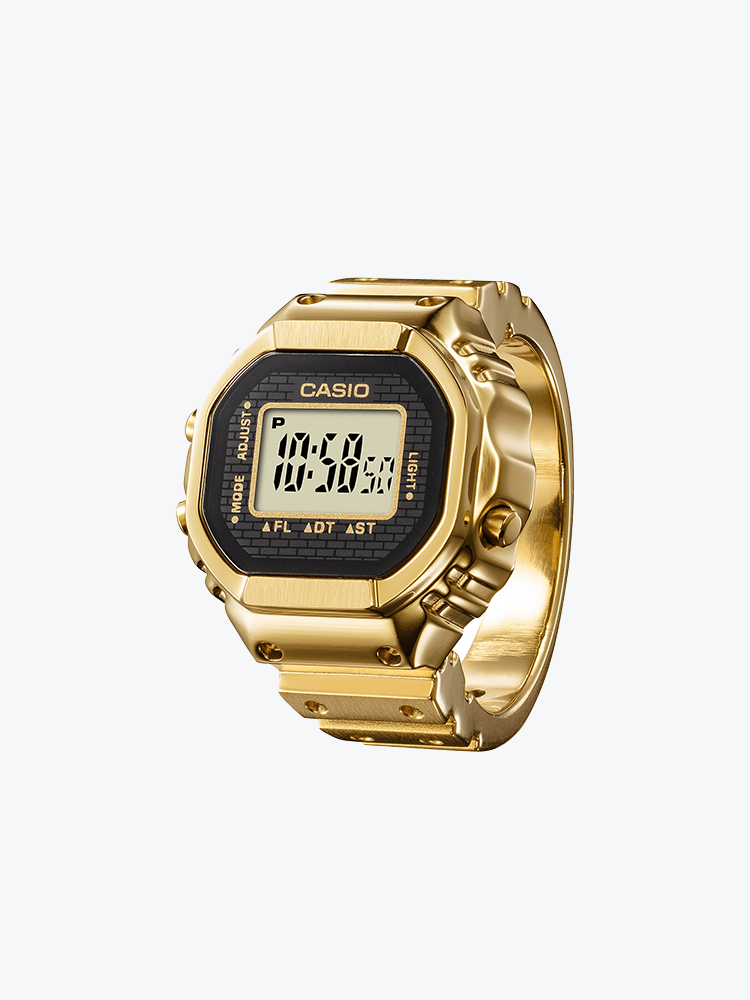 Casio – Casio - CRW-001G-9ER Gold - Horloges - Unisex – Geel – Horloges