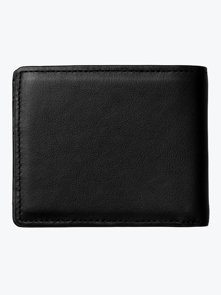 Carhartt WIP – Carhartt WIP - Vegas Fold Cardholder Black / Silver - Goodies - Unisex – Zwart – Goodies