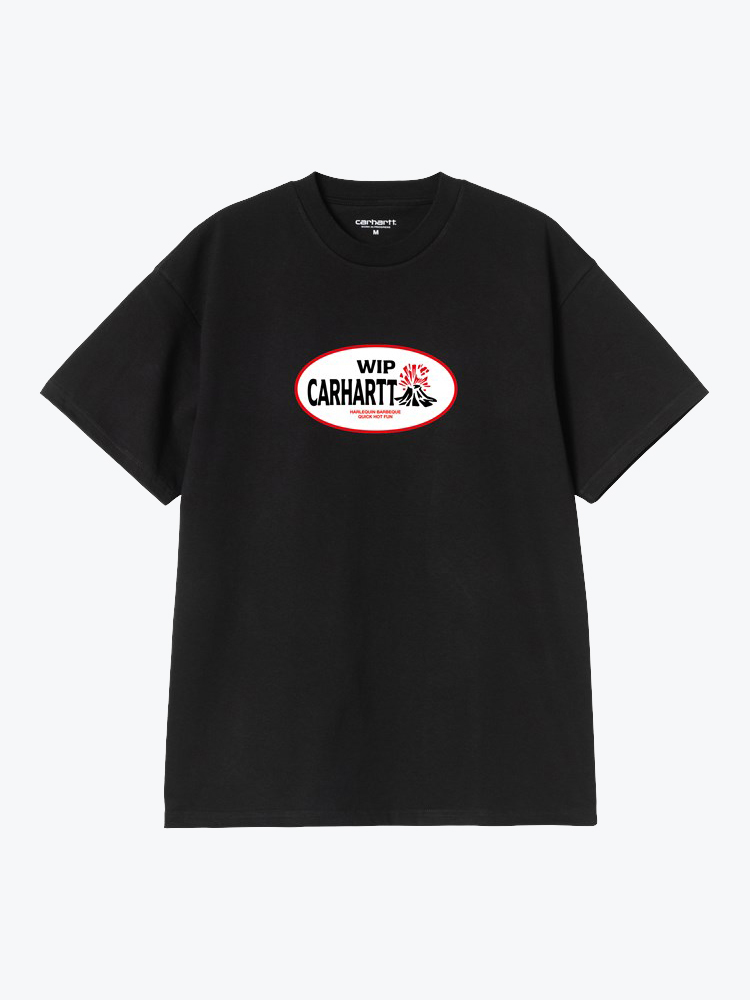 Carhartt WIP – Carhartt WIP - S/S Harlequin BBQ T-Shirt Black - T-Shirts - Heren – Zwart – T-Shirts